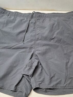 Islander Men’s 4XL Gray Swim Trunks Board Shorts Mesh Lined Drawstring
